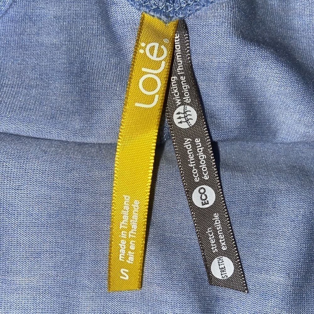 ‎Lole Sail Blue Heather Anais Tunic Top Size Small - Picture 9 of 11